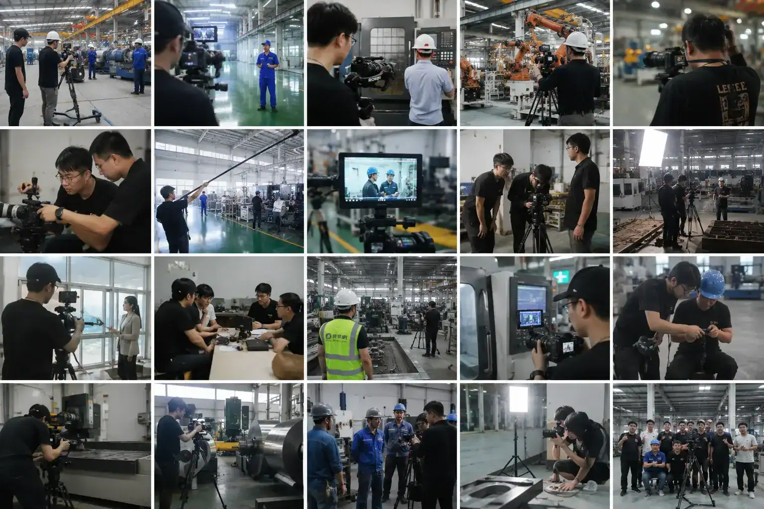 Tvdas工厂内部生产线和员工操作场景高清图片.